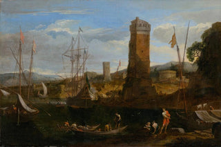 Johann Anton Eismann - Seaside Landscape I.webp