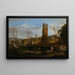 Landschapschilderij aan de kust I - Johann Anton Eismann — ingelijst kunstwerk aan de muur