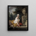 La Baigneuse - Johann Anton de Peters — ingelijst kunstwerk aan de muur