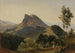 Uitzicht op het noorden over Civitella - Johann Baptist Kirner — weergave van het kunstwerk