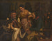 Het feest van Sinterklaas in het Zwarte Woud - Johann Baptist Laule — weergave van het kunstwerk