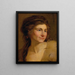 Portret van een Vrouw - Johann Baptist von Lampi de Oude — ingelijst kunstwerk aan de muur