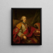portret van een edelman - Johann Baptist von Lampi de Oude — ingelijst kunstwerk aan de muur