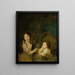 Two Children from the Count Thomatis Family - Johann Baptist von Lampi the Elder — framed artwork on a wall