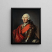 Duc Christian IV de Deux-Ponts - Johann Christian von Mannlich — ingelijst kunstwerk aan de muur
