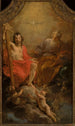 Heilige Drie-eenheid - Johann Christoph Liska — weergave van het kunstwerk