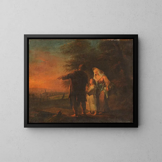 Johann Conrad Seekatz - Holy Family on the way to Jerusalem.webp
