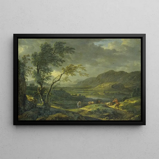 Johann Franz Ermels - Landscape after a Thunderstorm.webp
