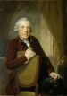 Portret van Johannes Lublink II filosoof schrijver en staatsman - Johann Friedrich August Tischbein — weergave van het kunstwerk