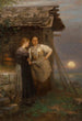La lettre d'amour - Johann Friedrich Engel — weergave van het kunstwerk
