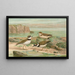Charadrius dubius Scop - Johann Friedrich Naumann — ingelijst kunstwerk aan de muur