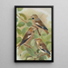 Coccothraustes coccothraustes - Johann Friedrich Naumann — ingelijst kunstwerk aan de muur