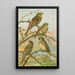 Emberiza citrinella Emberiza cirlus - Johann Friedrich Naumann — ingelijst kunstwerk aan de muur