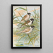 Emberiza intermedia Michahelles Emberiza palustris Savi Emberiza pyrrhuloides Pall - Johann Friedrich Naumann — framed artwork on a wall