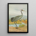 Grus grus - Johann Friedrich Naumann — ingelijst kunstwerk aan de muur