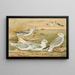 Larus minutus Pall, Larus ridibundus, Larus melanocephalus Natt, Larus Philadelphia Ord - Johann Friedrich Naumann — ingelijst kunstwerk aan de muur