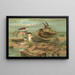 Stercorarius longicaudus Vieill Stercorarius parasiticus - Johann Friedrich Naumann — ingelijst kunstwerk aan de muur
