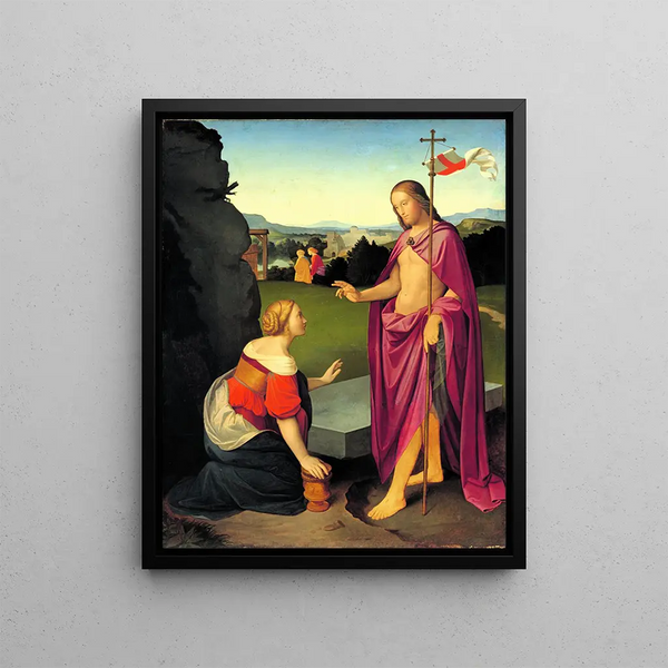 Easter Morning - Johann Friedrich Overbeck — framed artwork on a wall