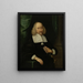 Portret van Hans Hector von Holzhausen - Johann Friedrich Trescher — ingelijst kunstwerk aan de muur