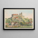 Lucens - Johann Friedrich Wagner — ingelijst kunstwerk aan de muur