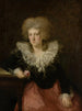 Portret van een vrouw - Johann Georg Edlinger — weergave van het kunstwerk