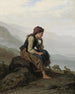 De kleine herder - Johann Georg Meyer von Bremen — weergave van het kunstwerk