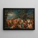 Bacchus en koning Midas - Johann Georg Platzer — ingelijst kunstwerk aan de muur
