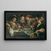 Vermaak na de maaltijd - Johann Georg Platzer — ingelijst kunstwerk aan de muur