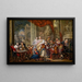 Concert in het Paleis - Johann Georg Platzer — ingelijst kunstwerk aan de muur