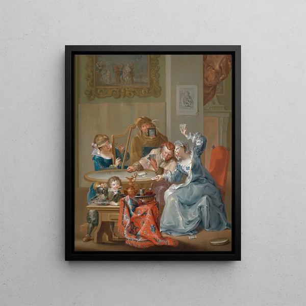 Johann Georg Platzer - Das Kartenspiel.webp