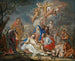 De begrafenis van Christus - Johann Georg Platzer — weergave van het kunstwerk