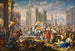 Marcus Curtius - Johann Georg Platzer — weergave van het kunstwerk