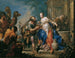 Rebekka aan de put - Johann Georg Platzer — weergave van het kunstwerk