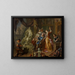 L'atelier du sculpteur - Johann Georg Platzer — ingelijst kunstwerk aan de muur