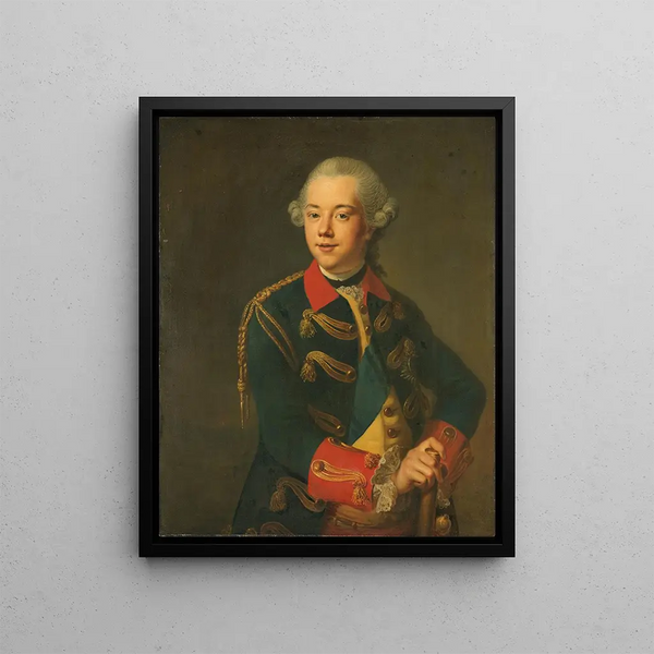 Johann Georg Ziesenis - Portrait of William V Prince of OrangeNassau.webp