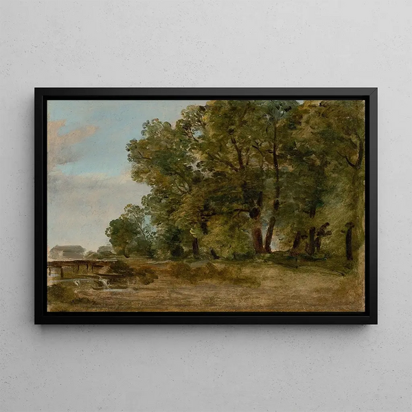 Johann Georg von Dillis - Praterinsel in Mnchen.webp