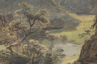 Johann Georg von Dillis - River Landscape.webp