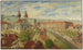Vue de l'Église du Saint-Esprit et du Grand Hôpital, Berne - Johann Grimm — weergave van het kunstwerk