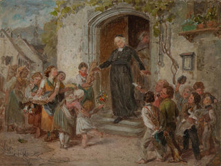 Johann Grund - Der Geburtstag des Landpfarrers.webp