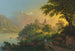The Castle of Rinkenberg at Lake Brienz - Johann Heinrich Bleuler the Younger — artwork view