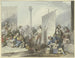 van Bâtisseurs sur la Piazetta à Venise - Johann Heinrich Ramberg — weergave van het kunstwerk