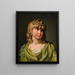 Portrait of a Boy with Blonde Curls - Johann Heinrich Wilhelm Tischbein — framed artwork on a wall
