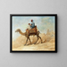 Negev Sebee al Hel - Johann Hermann Kretzschmer — ingelijst kunstwerk aan de muur