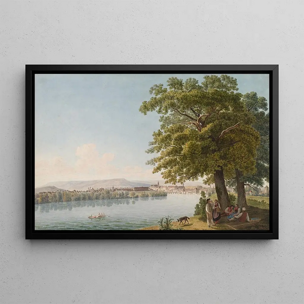 Johann Jakob Biedermann - Basel von Norden.webp