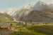 Kandersteg en de Kander-vallei in het noorden - Johann Jakob Biedermann — weergave van het kunstwerk