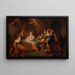 L'Adoration des bergers - Johann Josef Karl Henrici — ingelijst kunstwerk aan de muur