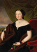 Portret van een dame met een roos - Johann Joseph Reiner — weergave van het kunstwerk