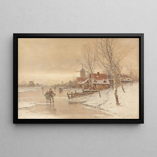 Johann Jungblut - Winter landscape.webp