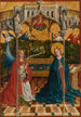 L'Annonciation - Johann Koerbecke — weergave van het kunstwerk