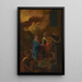 La Visitation - Johann Konrad Wengner — ingelijst kunstwerk aan de muur